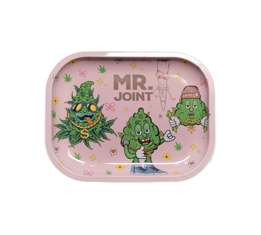Rolling Tray - Mr. Joint Pink - 18x14cm