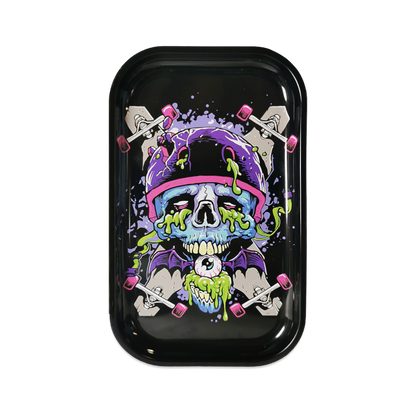 Rolling Tray - SKATER SKULL - 27x16cm