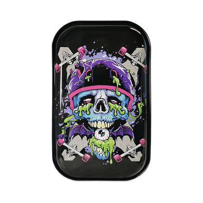 Rolling Tray - SKATER SKULL - 27x16cm