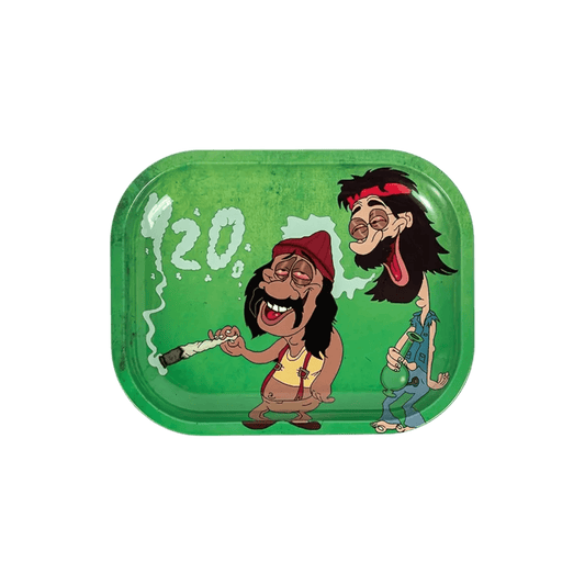 Rolling Tray 420 HIGH aus Metall 18x14 cm Produktfoto