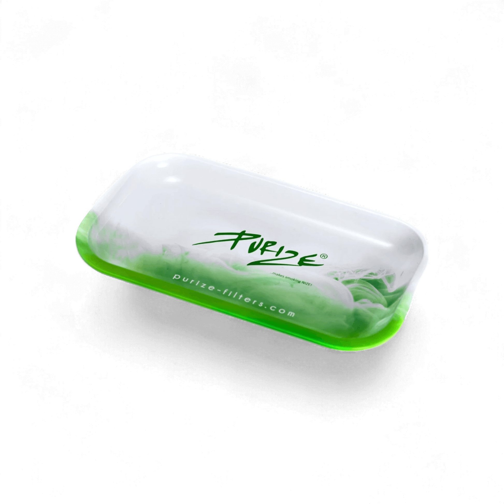 Rolling Tray Metall Smoke Design 18x14x1,5 cm Produktfoto
