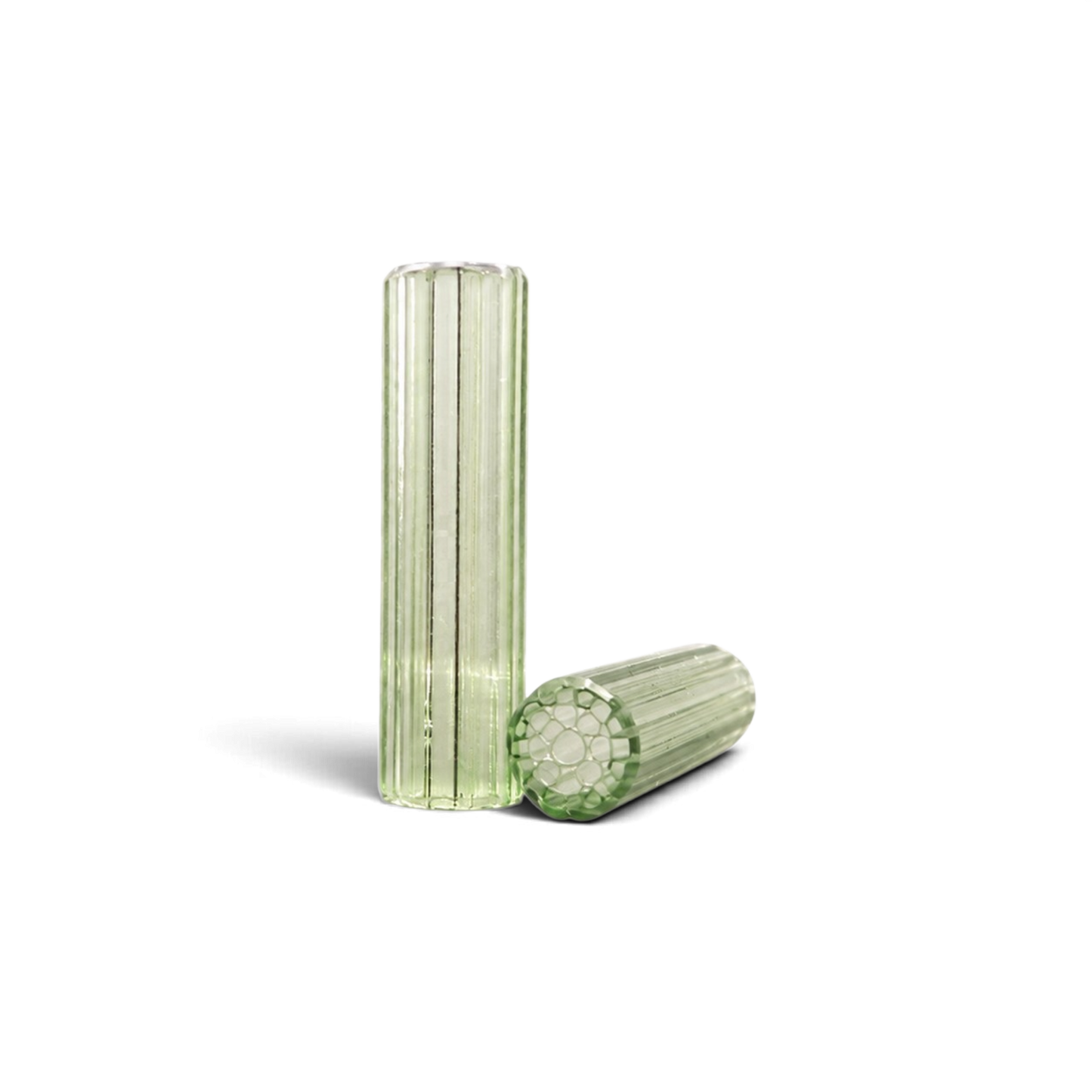 Sabai Glass Glas Tip Lotus Green handgefertigt