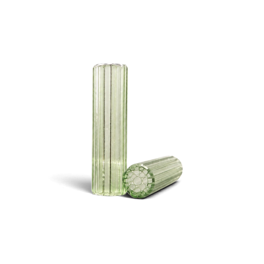 Sabai Glass Glas Tip Lotus Green handgefertigt