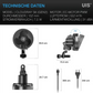 AC Infinity - Cloudray S6 leiser Clip-Ventilator mit verstellbarem Kopf