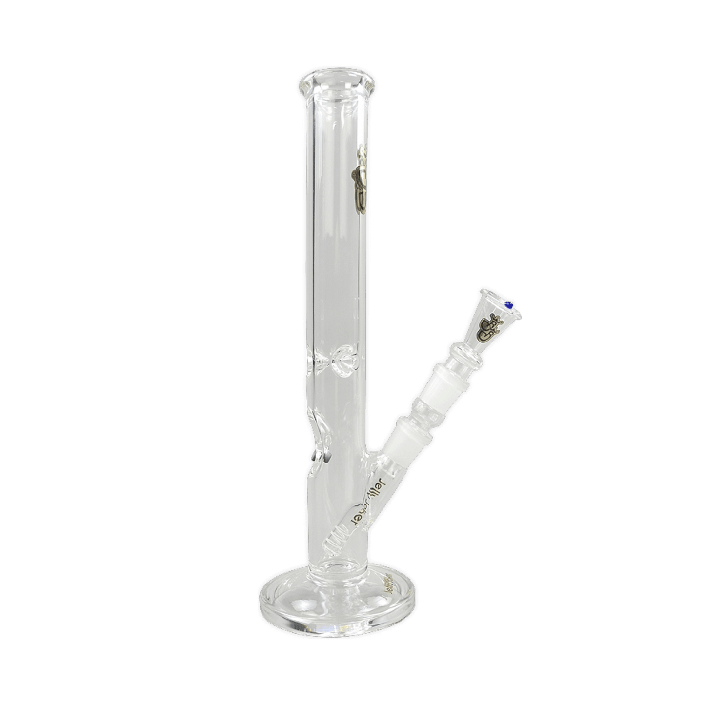 Schlanke Glasbong Slim Shady mit Kickloch