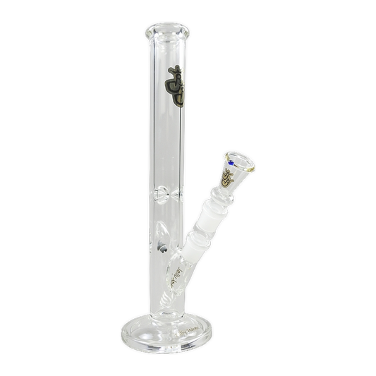 Slim Shady Bong – 35 cm – 4 mm klares Glas – Jelly Joker Logo