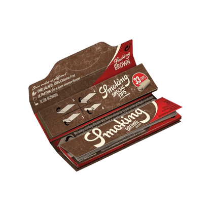 Smoking Brown Longpapers Kombi-Heft