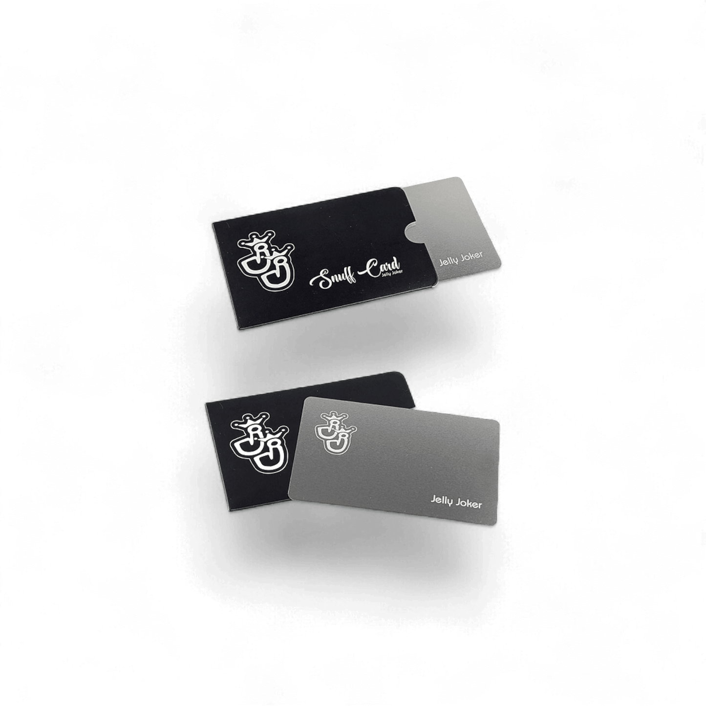 Snuff Card aus Edelstahl im Kreditkartenformat von Jelly Joker