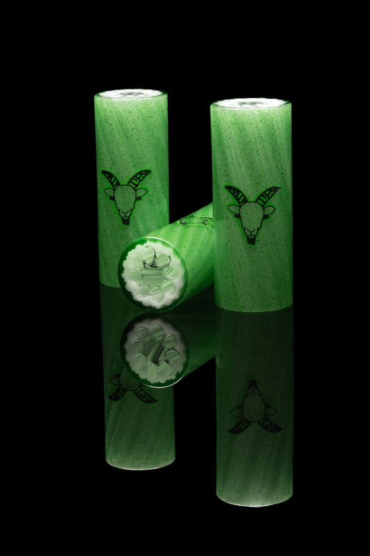 Sour Apple Pucker Glas Tip 8 Hole Roll with the Goat