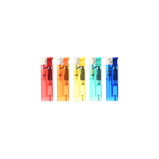 Sturmfeuerzeug transparent Turboflamme