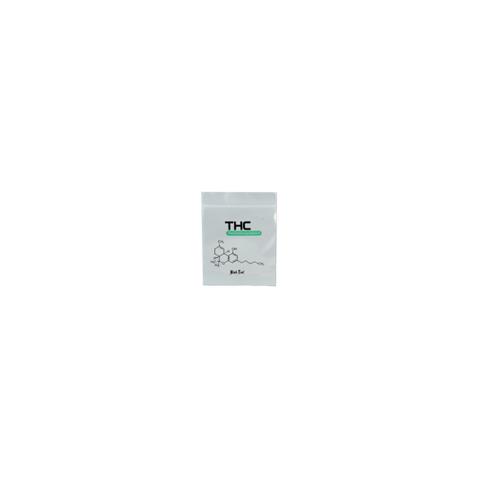 THC Zip-Beutel 35 x 35 mm von Black Leaf transparent im 100er-Pack