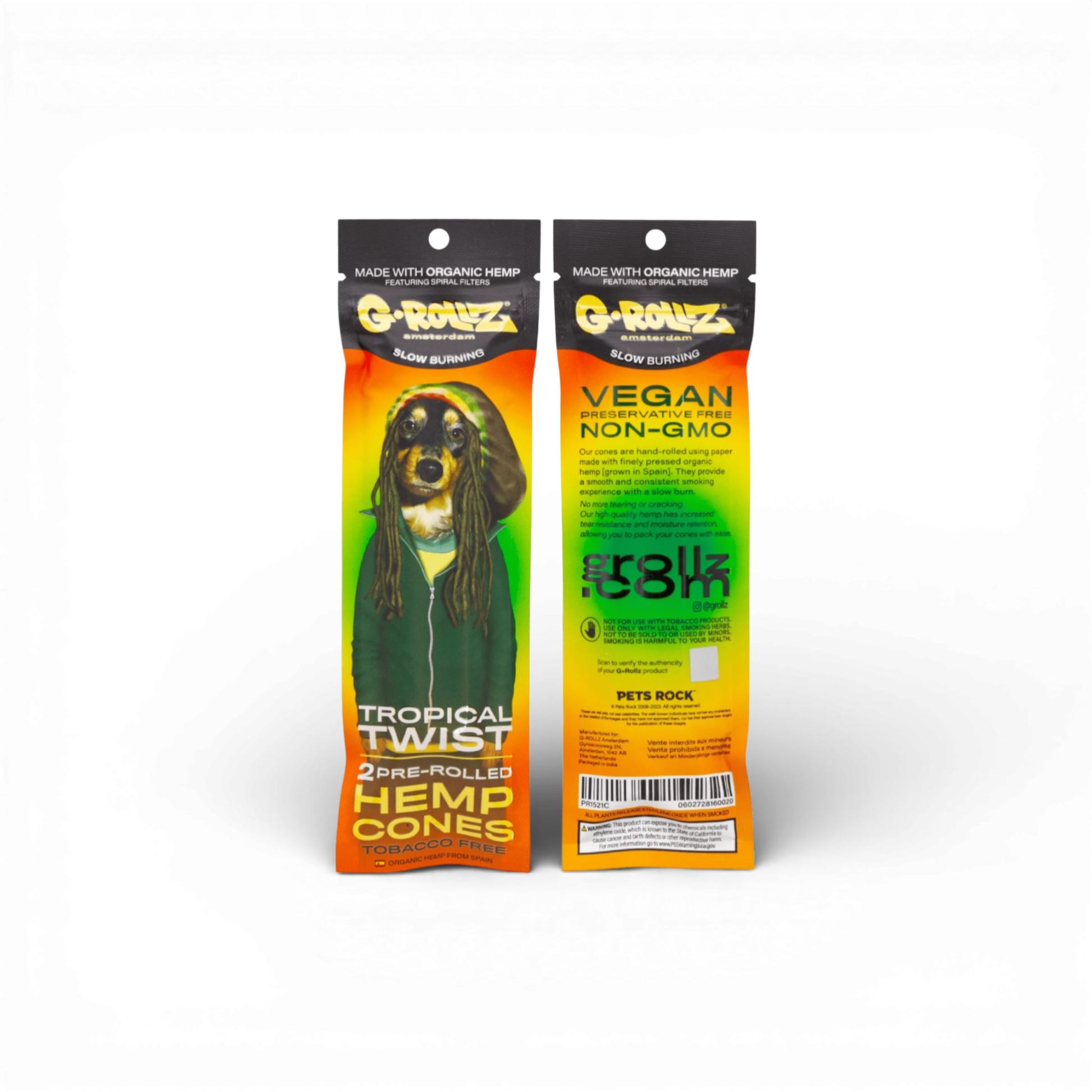 Tropical Twist Hemp Cones 2er Pack