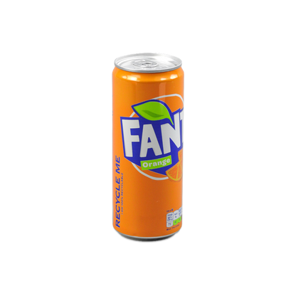 Versteckdose Fanta 330 ml mit 90 ml Geheimfach