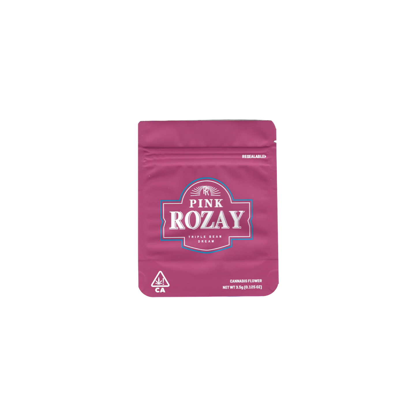 10x Cookies PINK ROZAY Mylar Bag 3,5g - Leer