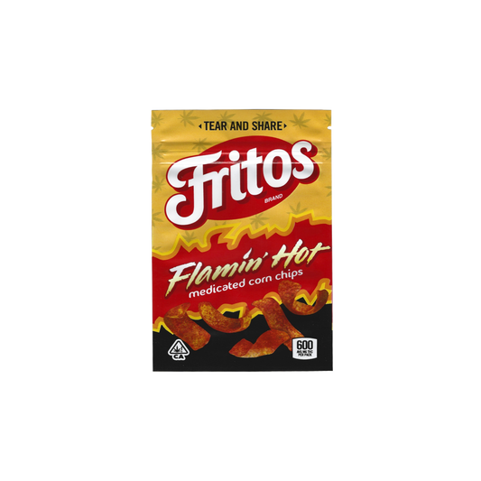 10x Fritos flamin hot Mylar Bag 600mg - Leer