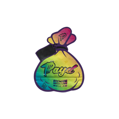 10x Jokes Up Payd yellow Mylar Bag 3,5g - Leer