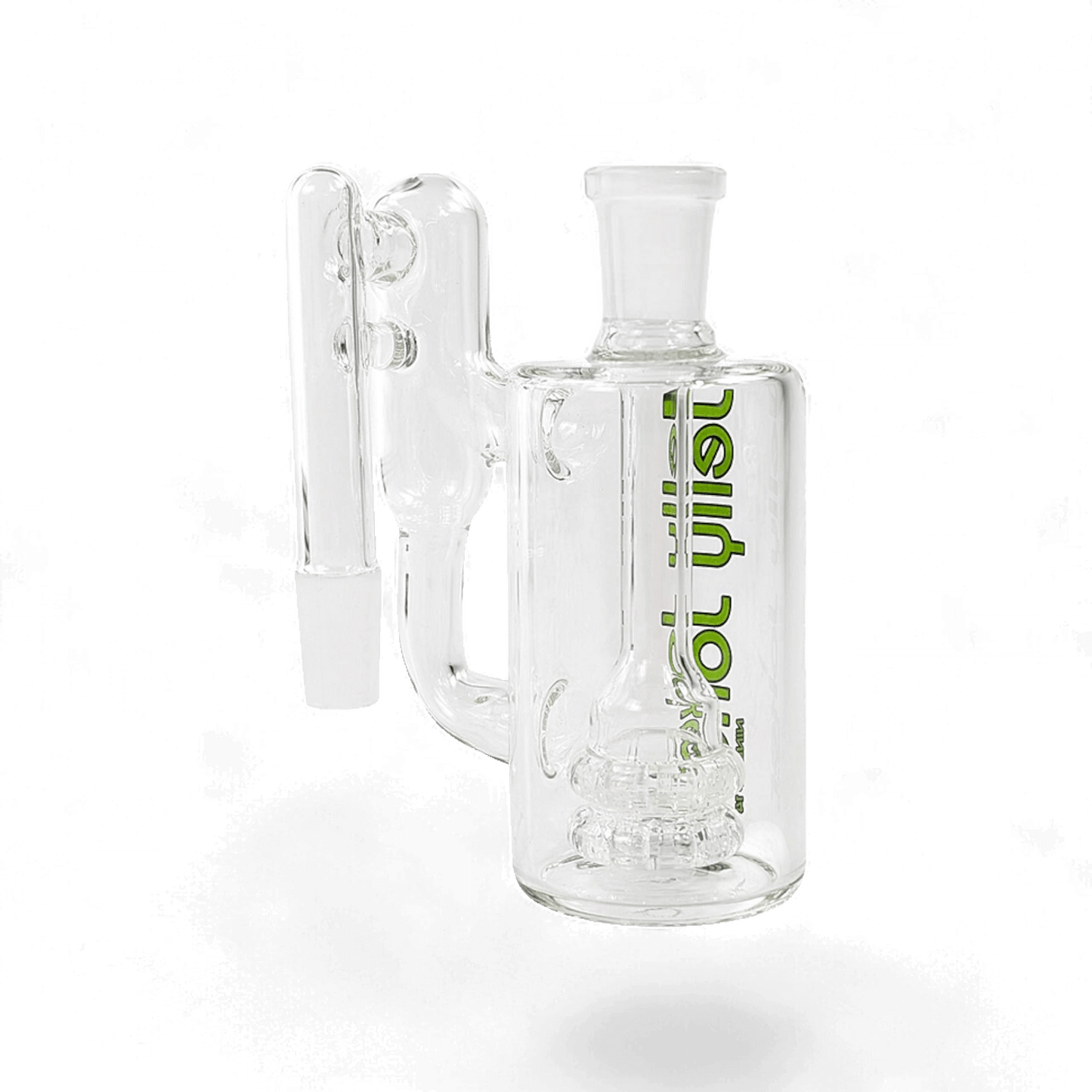 Vorkühler Ninety14 – 12cm – 14,5mm Glas-Pre-Cooler mit Doppelwheelpercolator