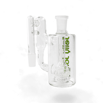 Vorkühler Ninety14 – 12cm – 14,5mm Glas-Pre-Cooler mit Doppelwheelpercolator