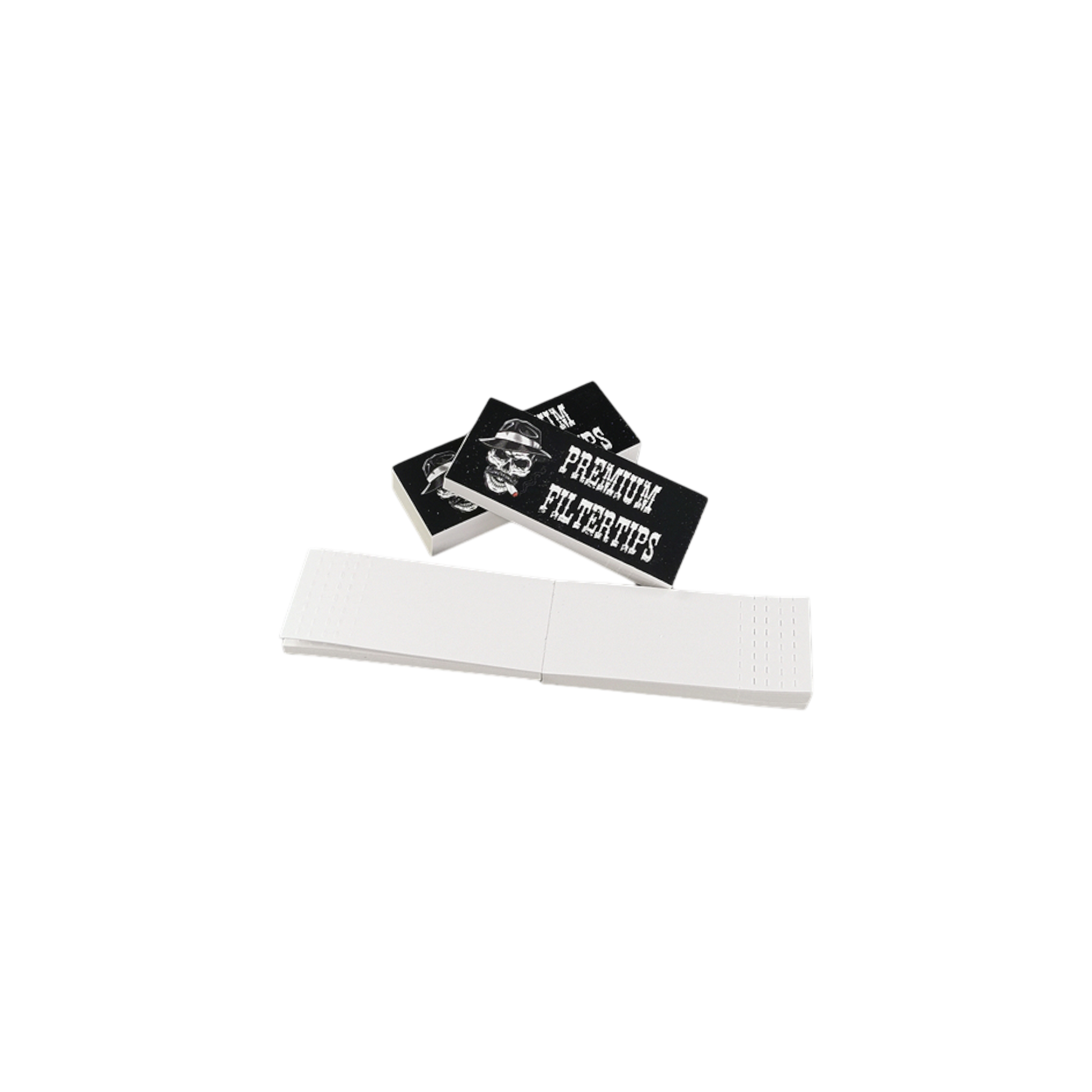 Weiße Premium Tips 25x60 mm