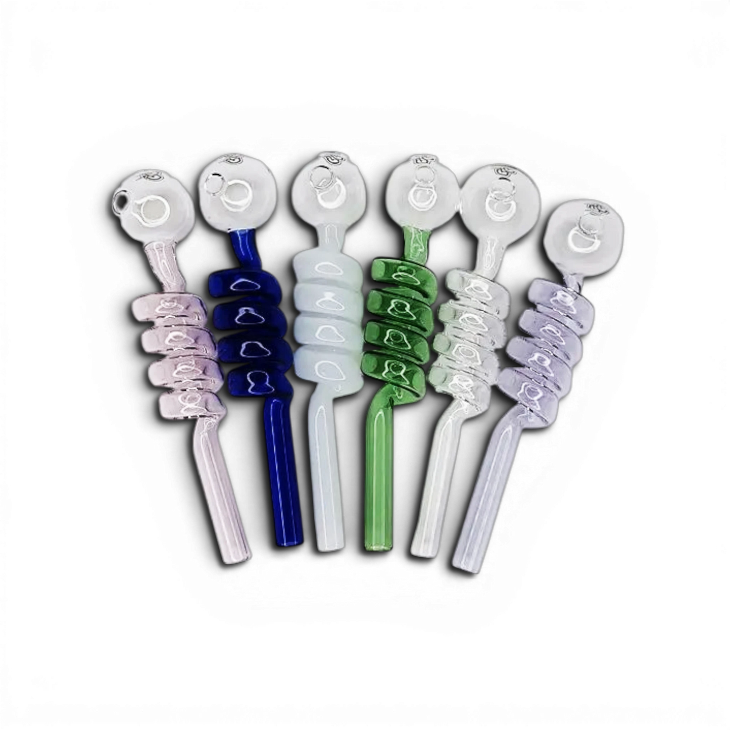 Whirly Ölpfeife aus Glas