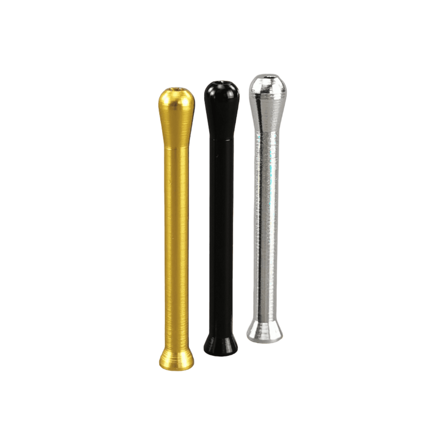 Ziehröhrchen Aluminium geriffelt 7 cm