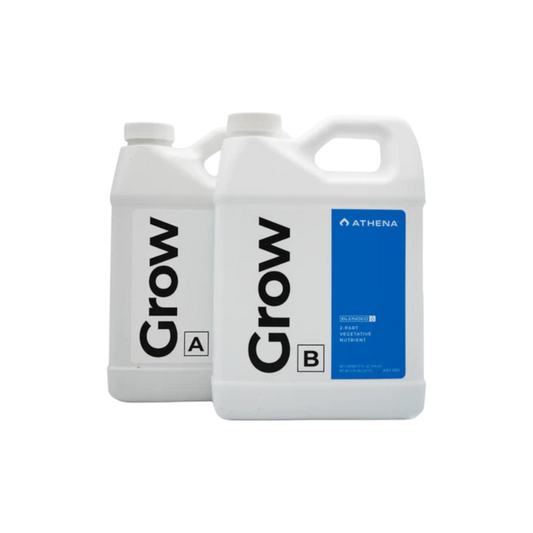 Athena - Grow A+B 2-teiliger Basisdünger für Wachstum – mineralische Lösung, vollständig löslich