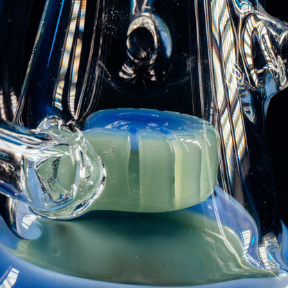 Black Leaf Recycler Bong mit Recycler Funktion
