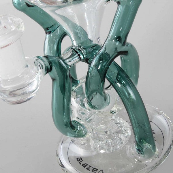 BLAZE Recyclebong Öl mit Perkolator MEDUSA