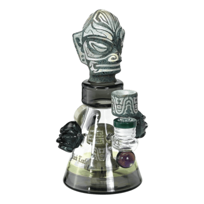 Diffusorbong mit kunstvollem SANXINGDUI-Design aus robustem Glas