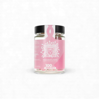 Bunte Glas Aktivkohlefilter Medusafilter