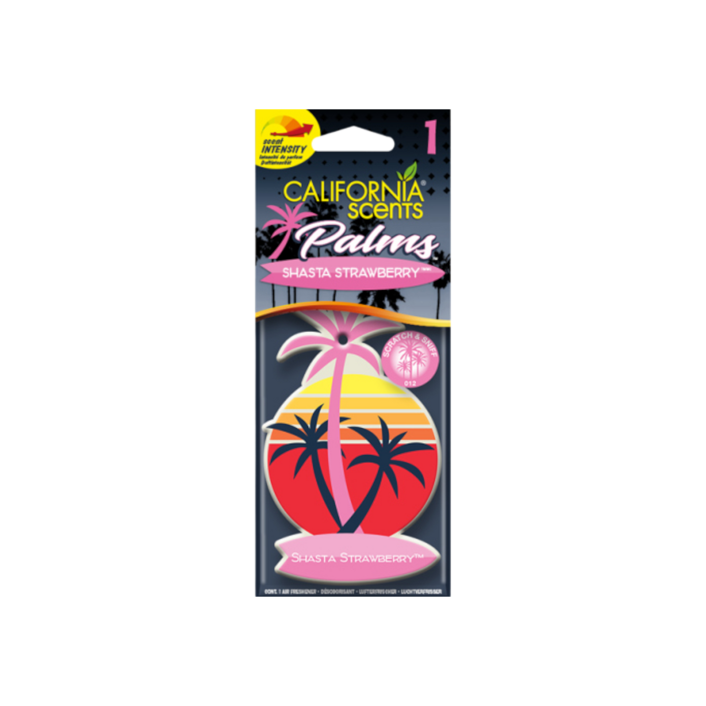 California Scents Palme Shasta Strawberry 1er