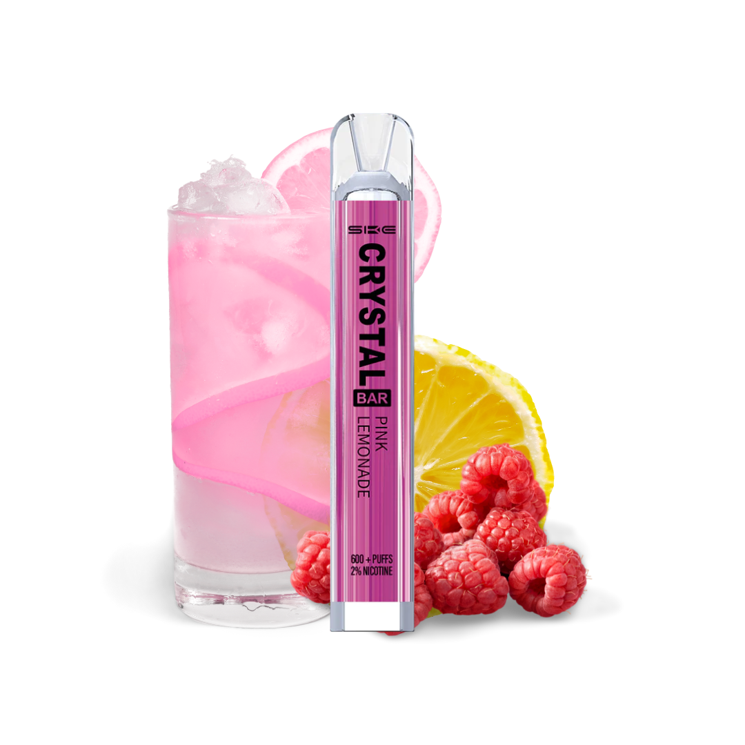 Crystal Bar 20 mg Nikotin (600 Züge) - Pink Lemonade