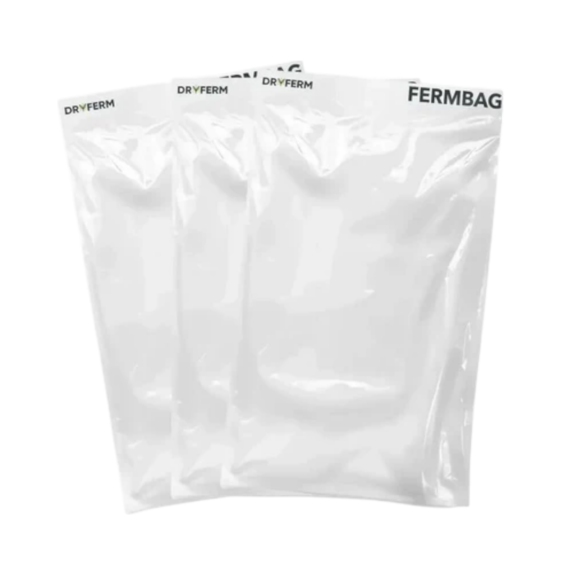 Dryferm Fermbags im 3er-Set zur sicheren Trocknung von bis zu 50 g Kräutern pro Beutel