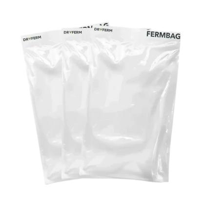 Dryferm Fermbags im 3er-Set zur sicheren Trocknung von bis zu 50 g Kräutern pro Beutel
