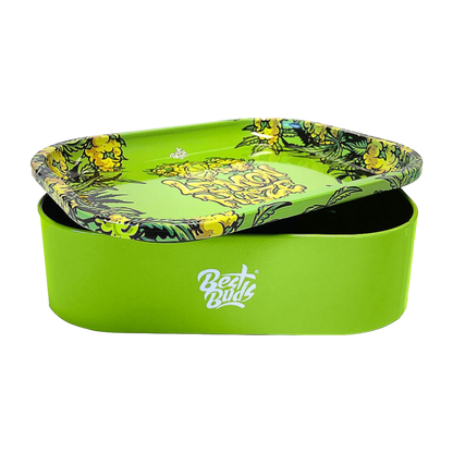 Best Buds - Blechdose mit Rolling Tray Deckel - LEMON HAZE