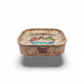 Best Buds Rolltablett „Cookies and Cream“, 18 × 14 cm, mit Staufach für Zubehör – aus robustem Metall, ideal für unterwegs