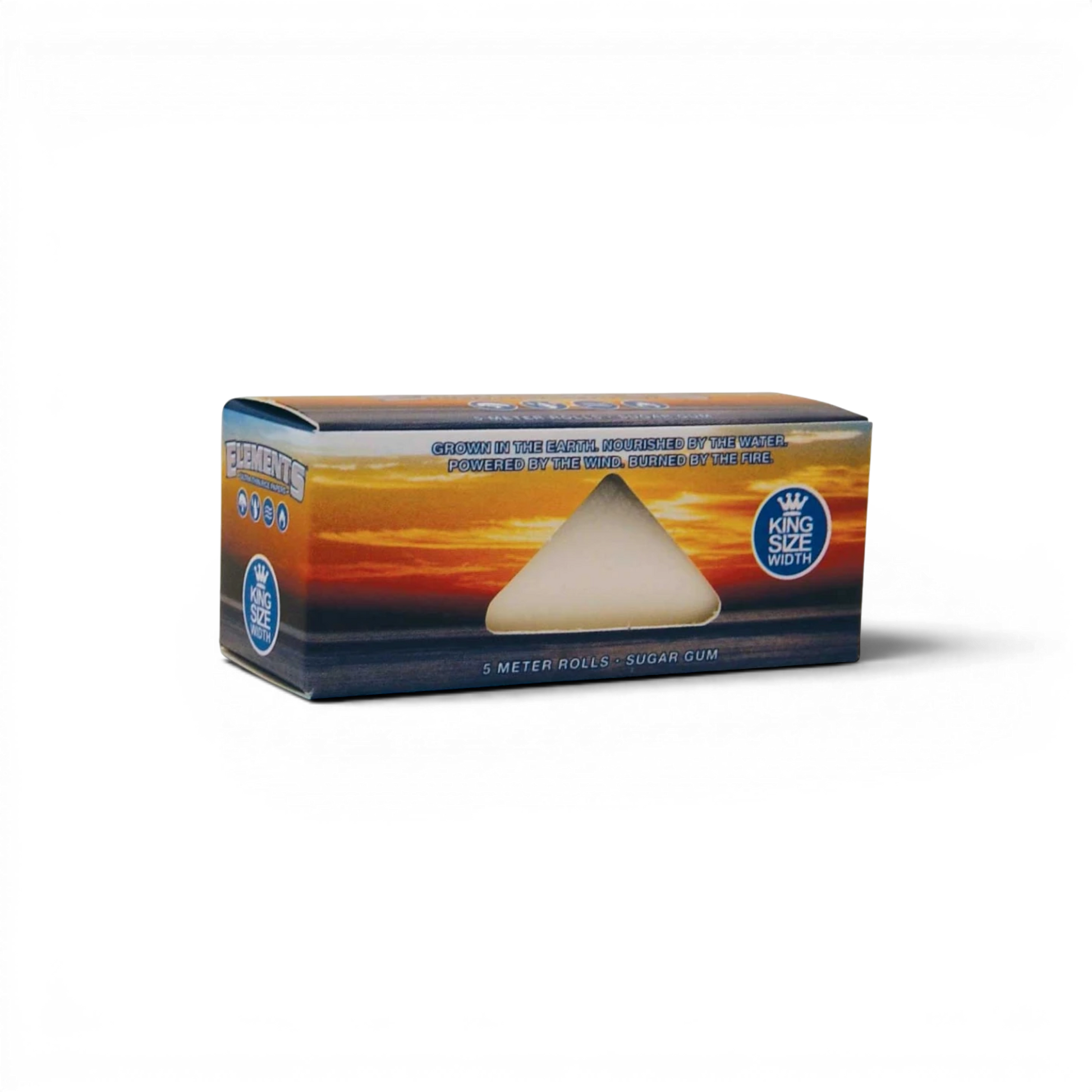 Elements King Size Rolls Papers 5 m aus Reispapier