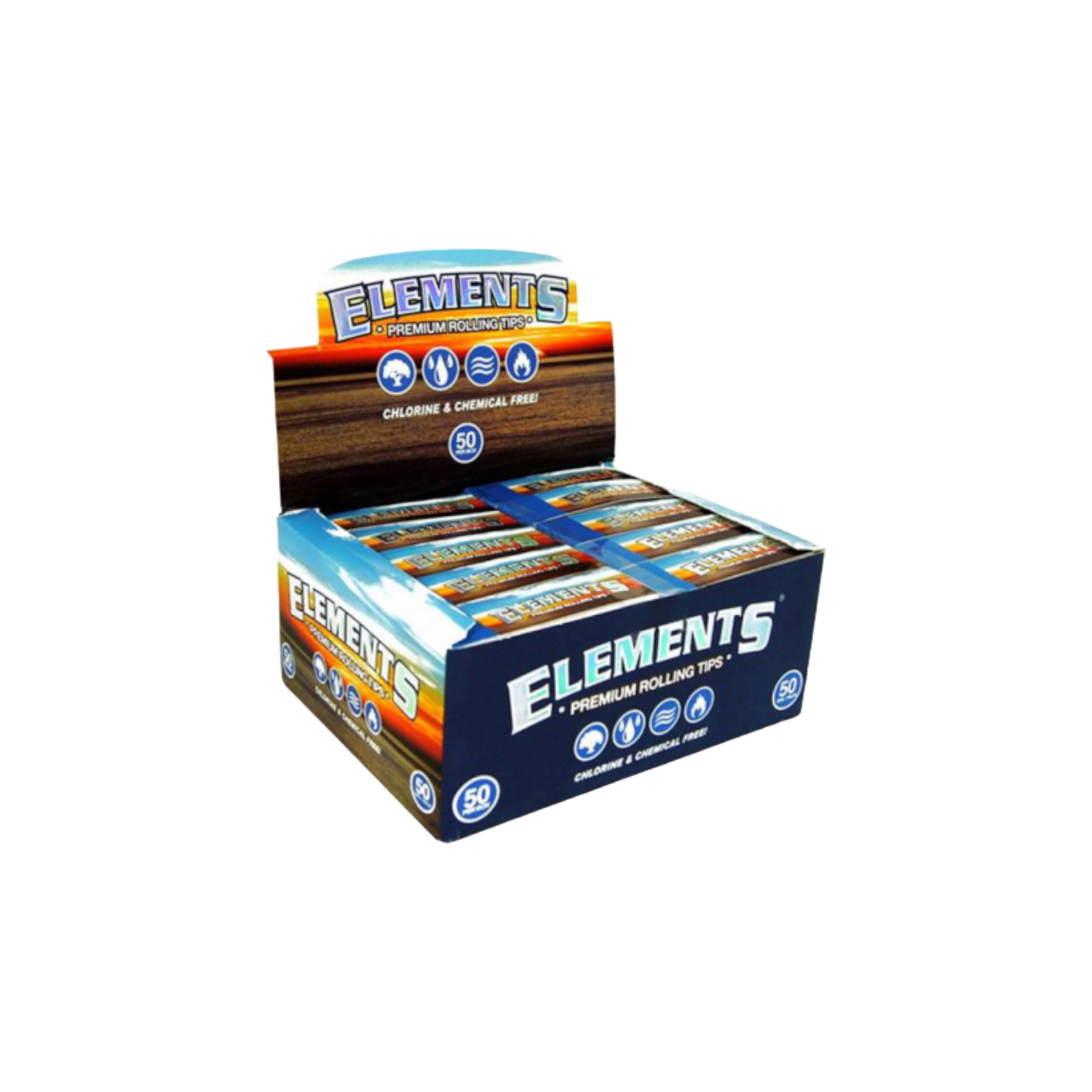 Elements Tips Regular – 50 Filter Tips – Pief-Leaf®