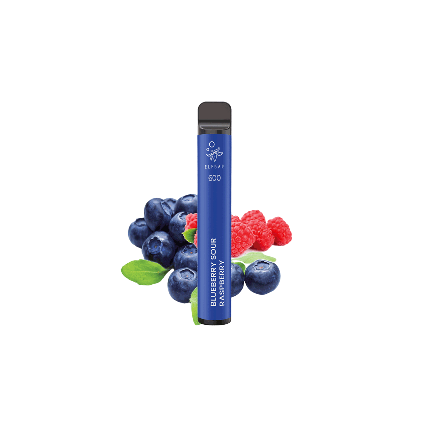 ELFBAR 600 - "Blueberry Sour Raspberry" (Blaubeere, saure Himbeere) - E-Shisha - ohne Nikotin - 600 Züge