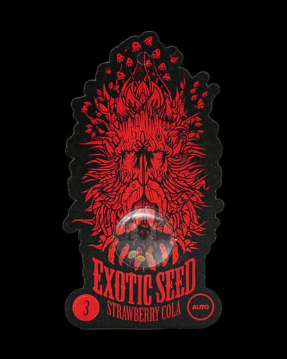 Exotic Seed Strawberry Cola Auto mit süßem Cola-Aroma