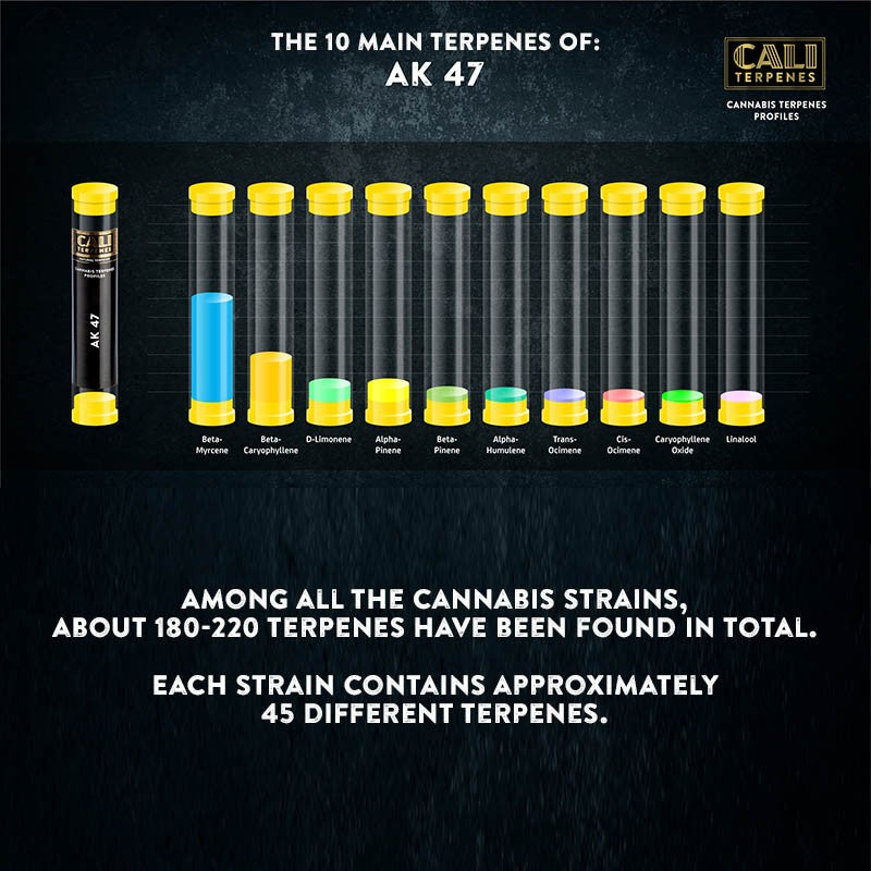 Cali Terpenes - AK47 , (1 ml)