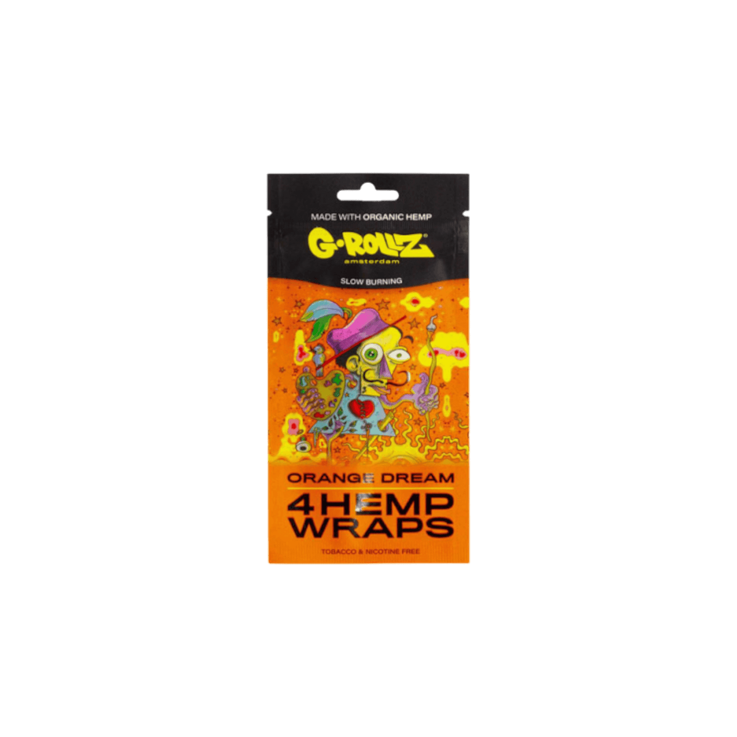 G-Rollz Orange Dream Hemp Wraps 4er-Pack