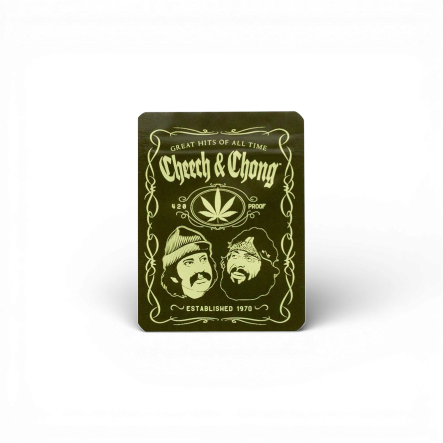 G-ROLLZ Cheech & Chong Geruchsdichte Beutel grün