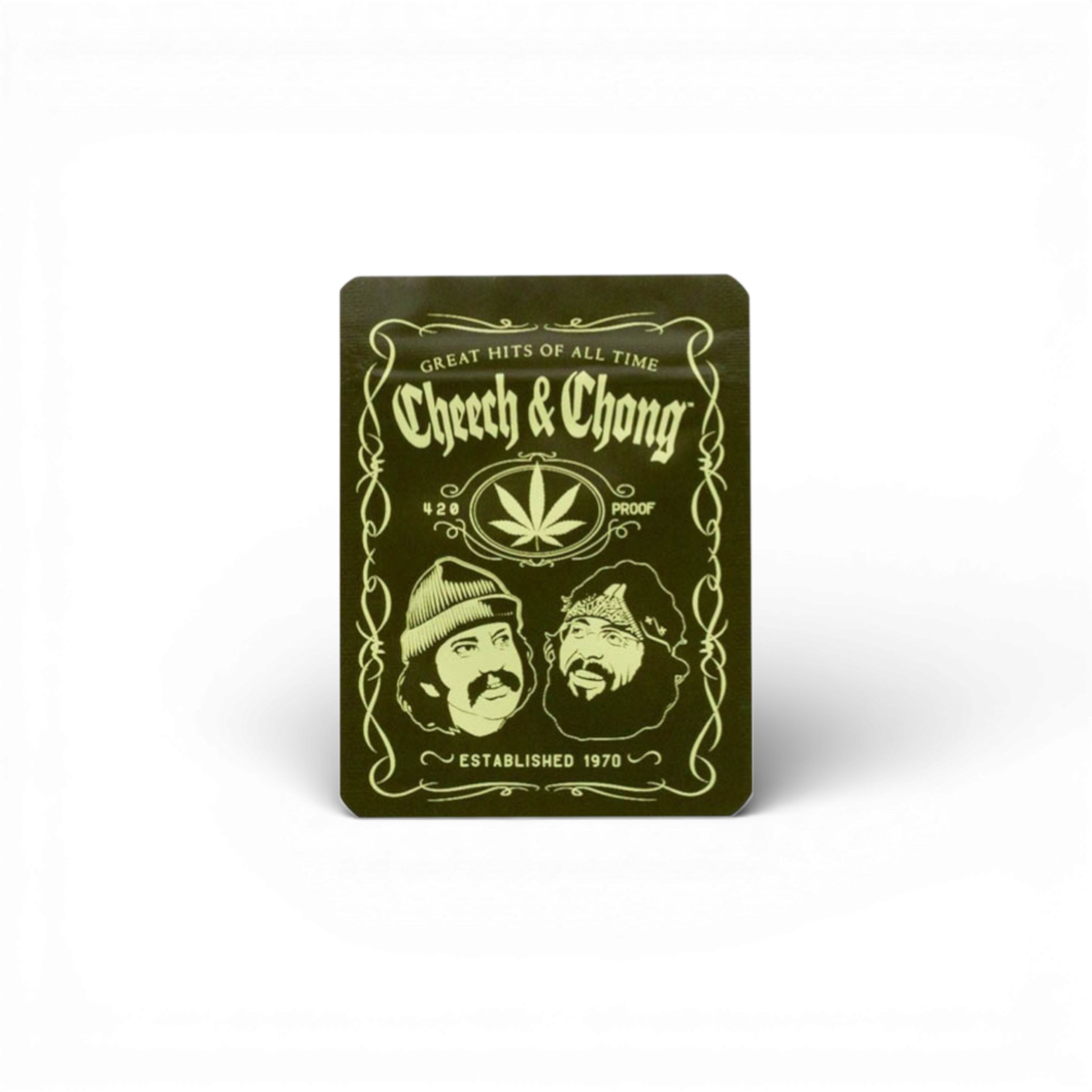 G-ROLLZ Cheech & Chong Geruchsdichte Beutel grün