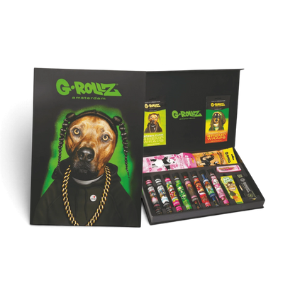  G-Rollz Premium Smoking Kit mit Blunt Wraps in Geschenkverpackung