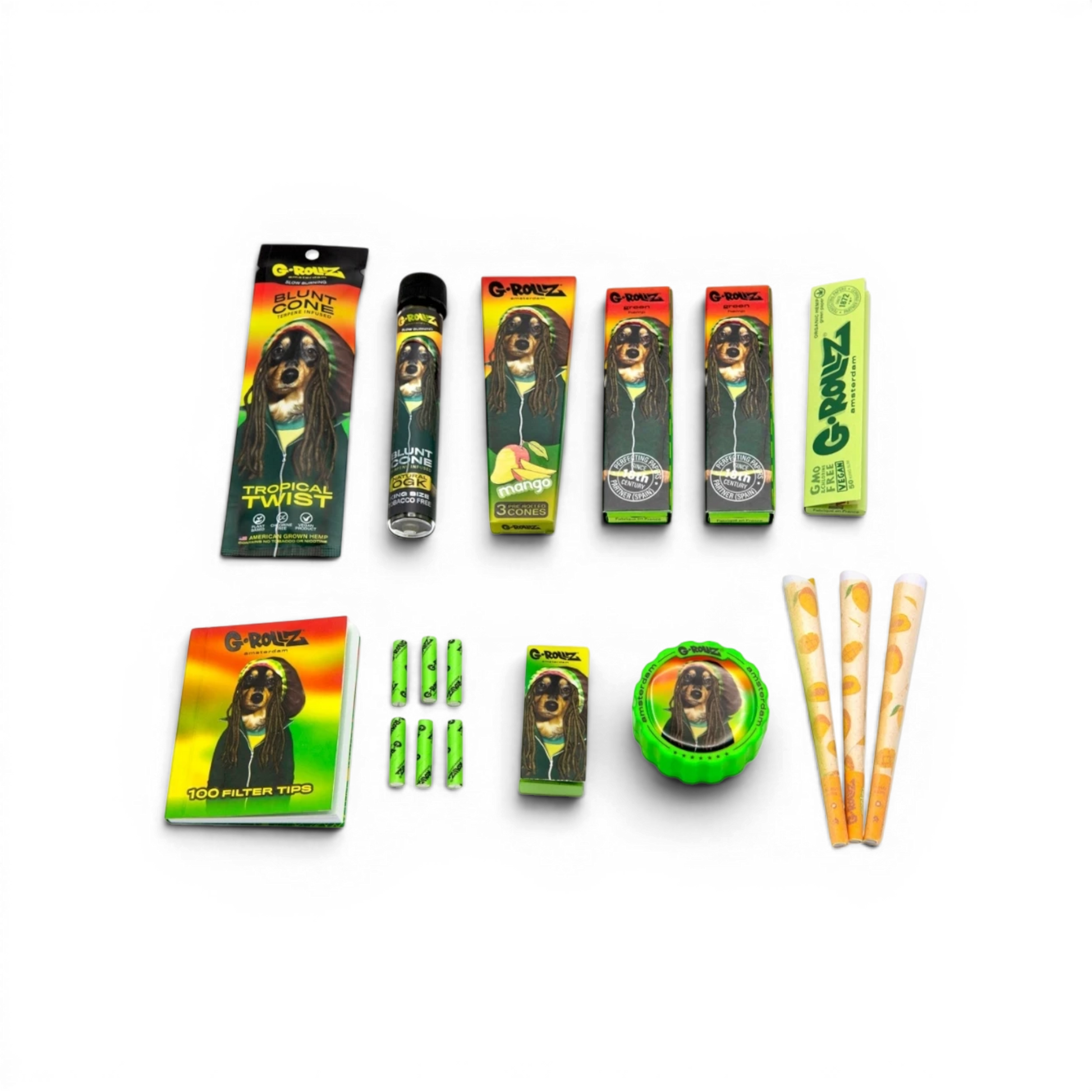 G-Rollz Gift Box S mit Reggae Artwork