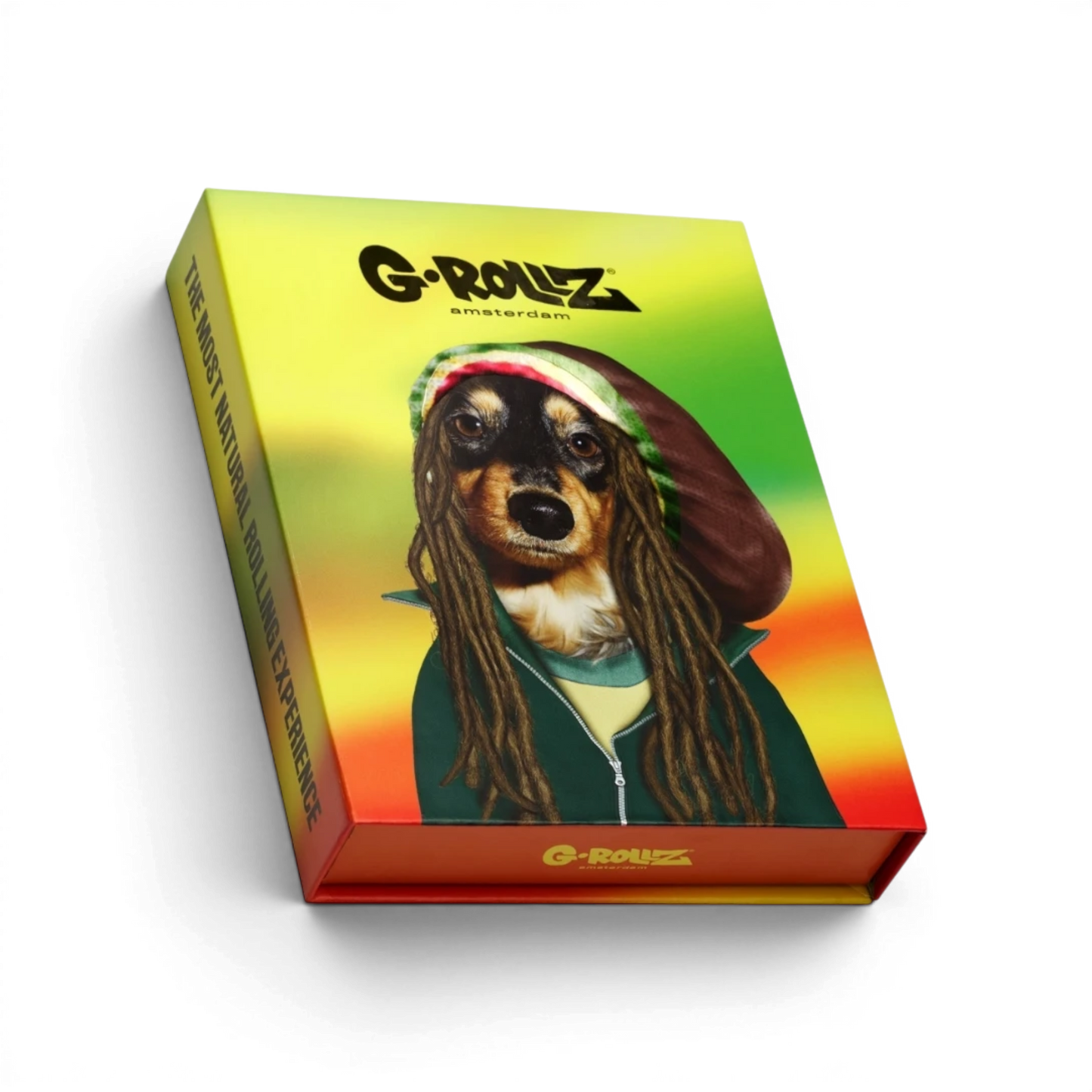 Reggae Geschenkbox von G-Rollz mit Grinder und Papers