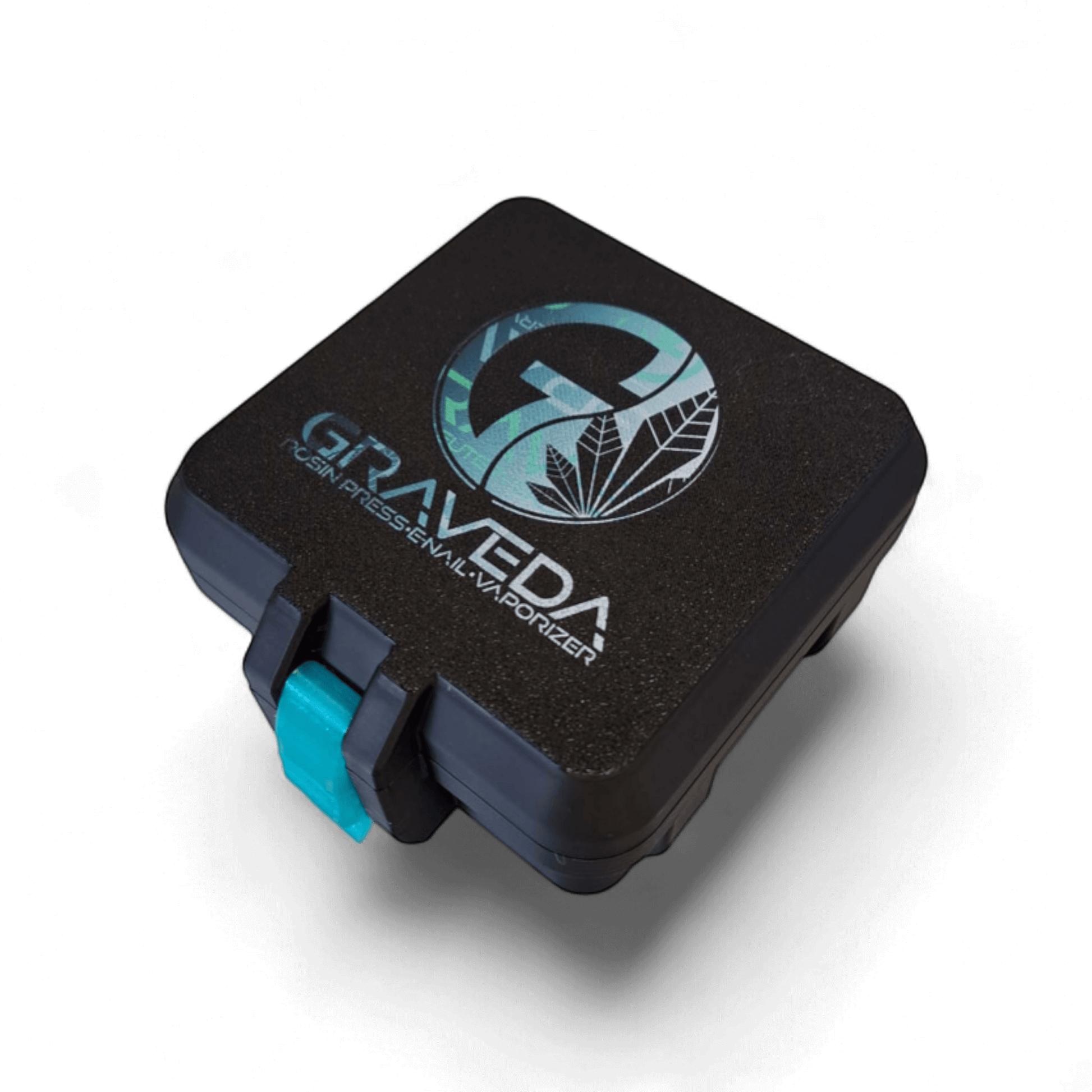 TerpCooler geschlossen mit GRAVEDA Logo und biologisch abbaubarem Material