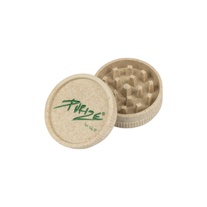 Grinder Bio Purize – 2-teilig Ø 55 mm – Nachhaltiger Hanfgrinder – Pief-Leaf®