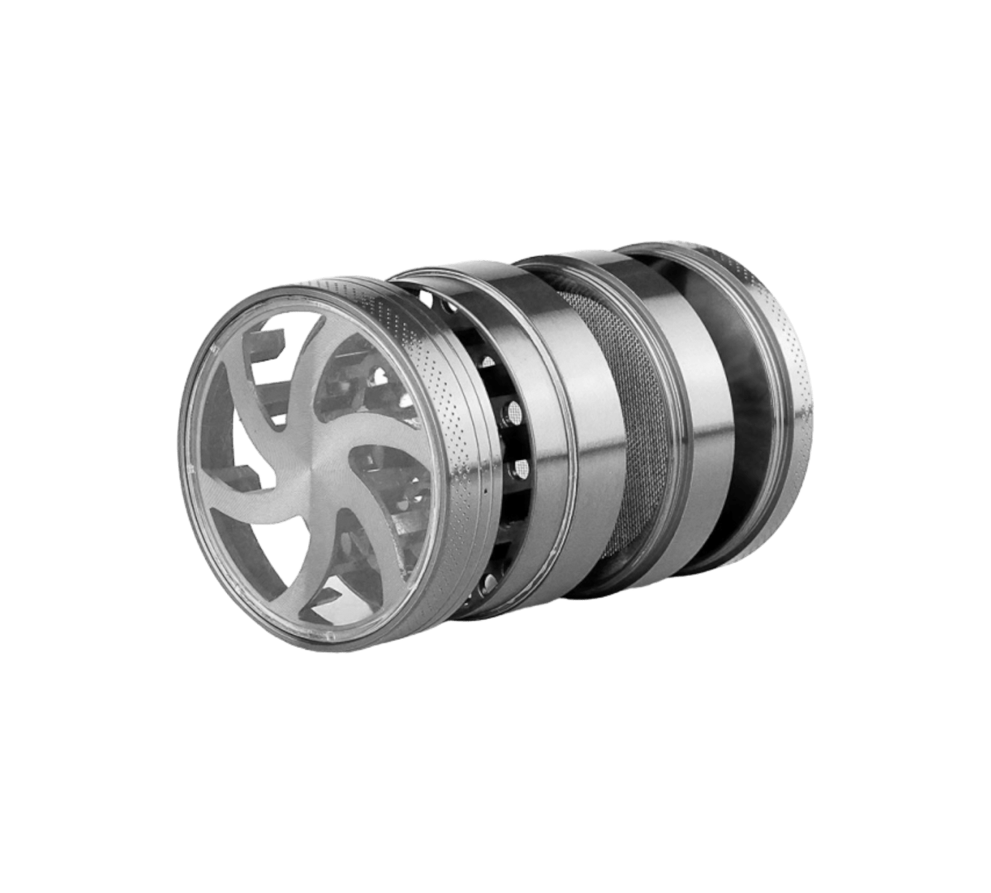 Grinder Spiral Star 4-teilig anthrazit